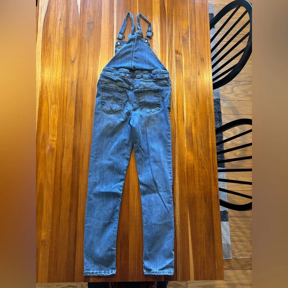 Blue Denim Overalls Girls 14 - Picture 2 of 8